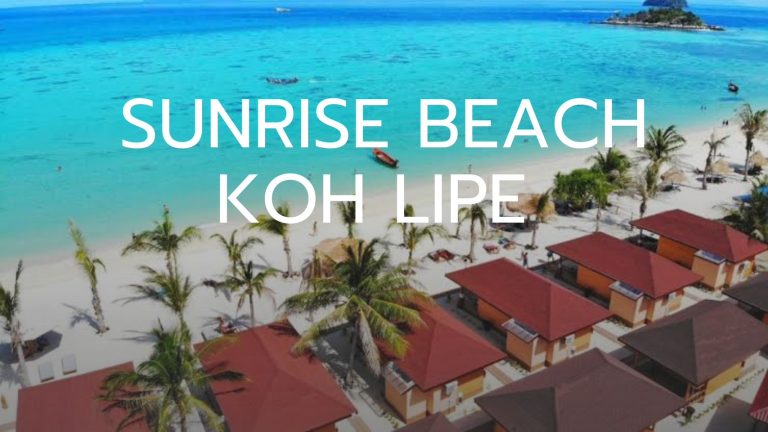 Sunrise Beach is one of the most popular and beautiful beaches on Koh Lipe